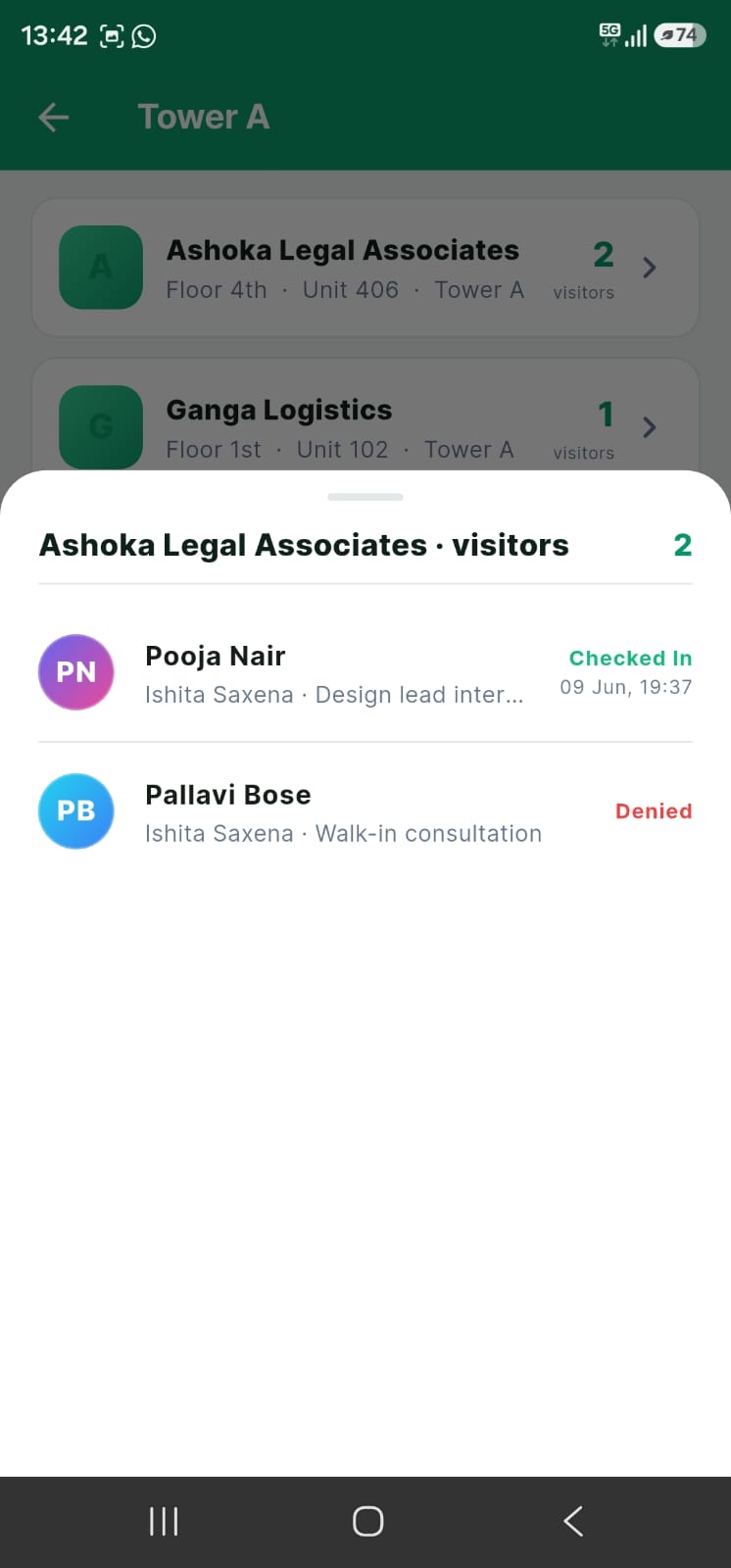 SignShield app screen